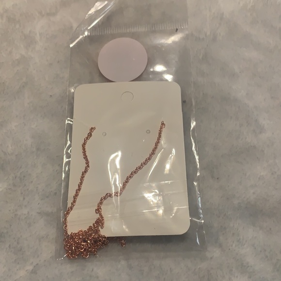 Gold bar necklace handmade with love - Picture 2 of 2